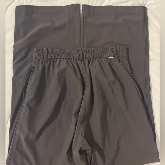 Vuori Black Wide-Leg Trousers - Picture 5 of 5